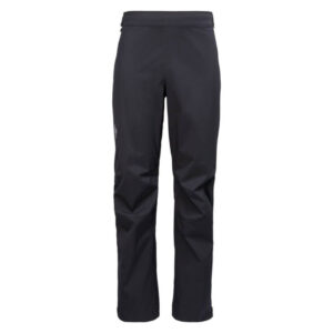 Black Diamond Fineline Stretch Full Zip Regnbukser - Sort