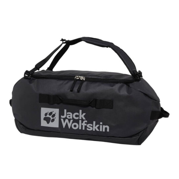 Jack Wolfskin All-in Duffel 65L – Vandtæt Rejsetaske – Sort – Duffel Bags