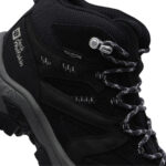 Jack Wolfskin Vojo Tour Lt Texapore Mid W Vandrestøvle - Sort