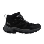 Jack Wolfskin Vojo Tour Lt Texapore Mid W Vandrestøvle - Sort