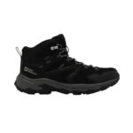 Jack Wolfskin Vojo Tour Lt Texapore Mid Vandrestøvle - Sort