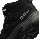 Jack Wolfskin Vojo Tour Lt Texapore Mid Vandrestøvle - Sort