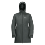 Jack Wolfskin Heidelstein Ins JKT Dame Vinterjakke - Grøn