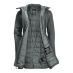 Jack Wolfskin Heidelstein Ins JKT Dame Vinterjakke - Grøn