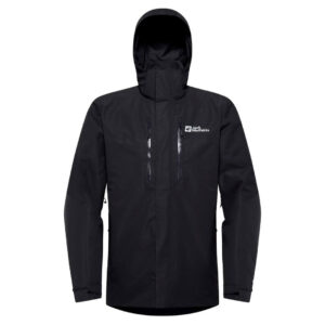 Jack Wolfskin Jasper 3in1 Herrejakke - Vandtæt med Primaloft - Sort