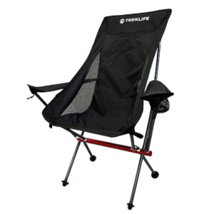 Treklife Luxe Chair Foldestol med Høj Ryg og Armlæn