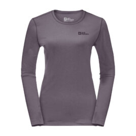 Trøje til dame - Jack Wolfskin Sky Thermal LS T W - Lilla
