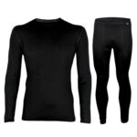Treklife Merino Uldundertøjssæt Herre - Sort