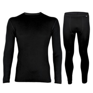Treklife Merino Uldundertøjssæt Herre - Sort