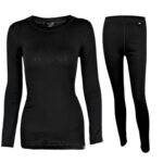 Treklife Merino Uldundertøjssæt Dame - Sort