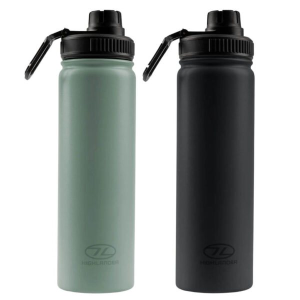 Highlander Insulated Glug Termoflaske 660 ml – Rustfrit Stål – Drikkedunke