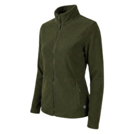 Fleecetrøje dame - Treklife Mid FZ - Grøn