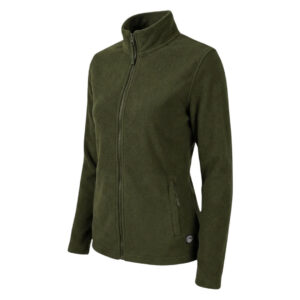 Fleecetrøje dame - Treklife Mid FZ - Grøn