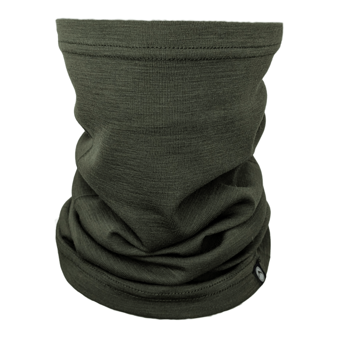 Halsedisse - 100% merino uld - Grøn