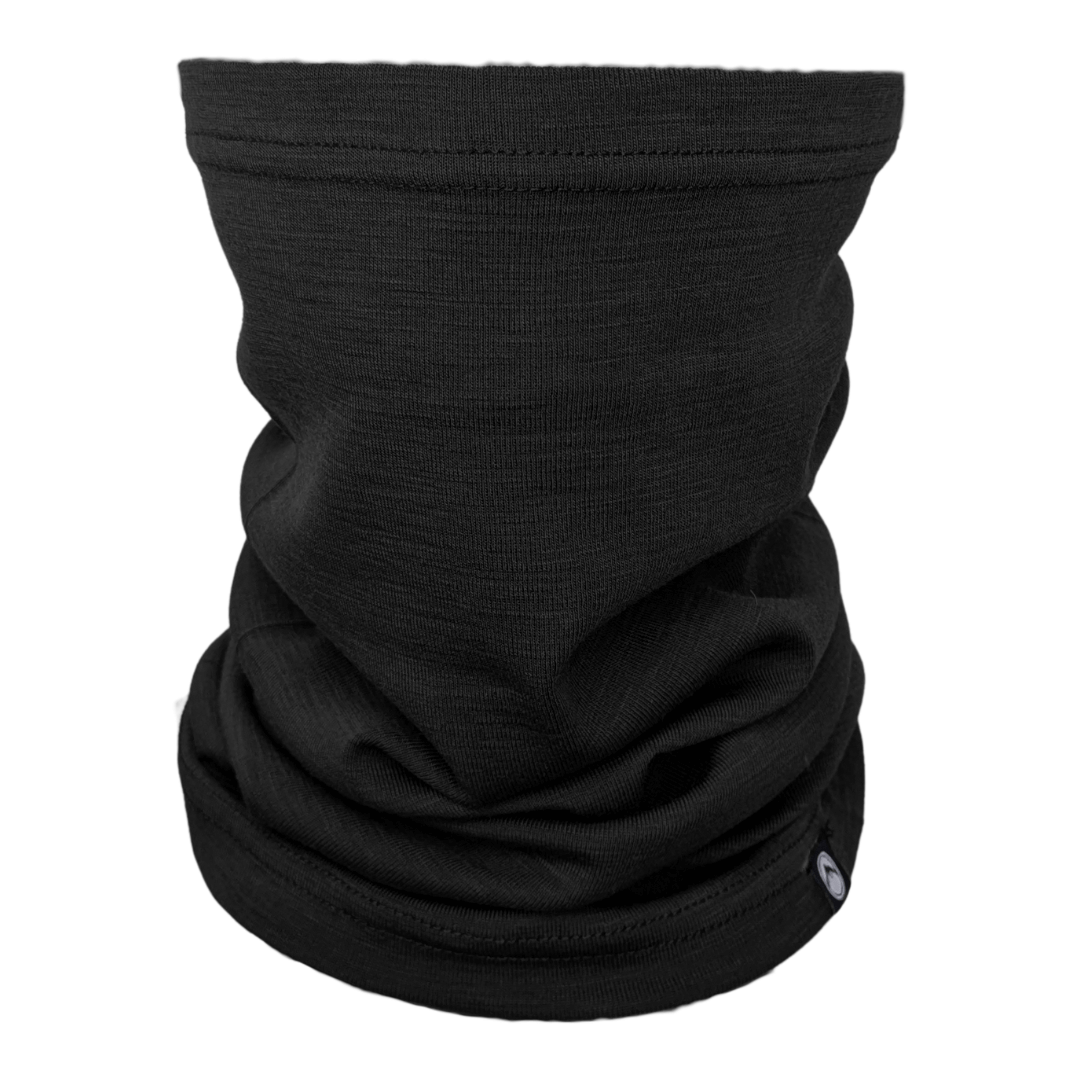 Halsedisse - 100% merino uld - Sort