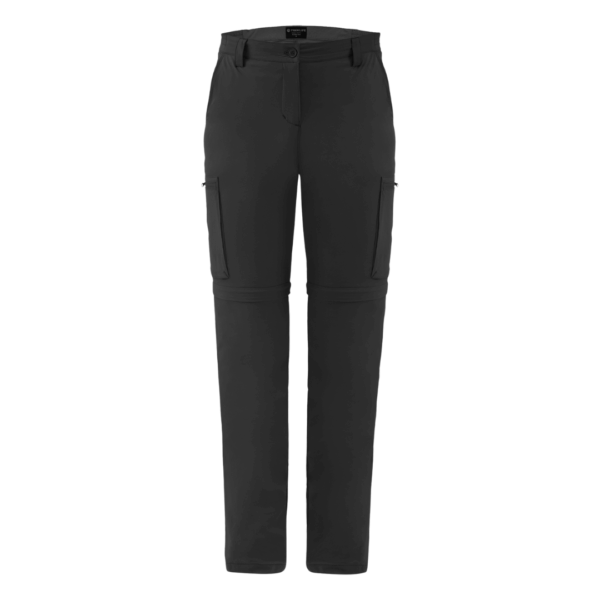 Treklife Zip-off Vandrebukser Dame – UPF 50+ – Sort