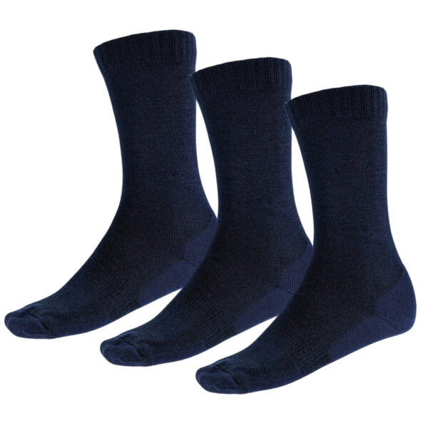 Treklife Wool Trail Vandrestrømper i Merinould – Blå (3 par) – Sokker