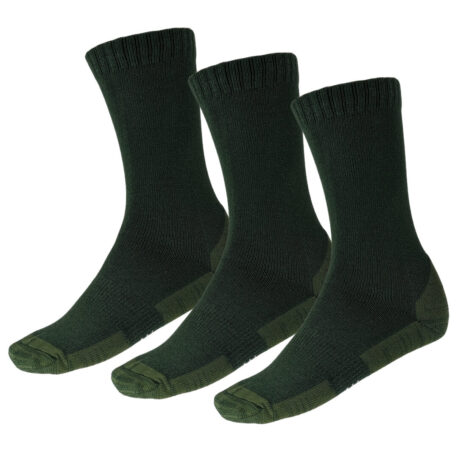Vandrestrømper - Treklife Wool Trail - Grøn - 3 par