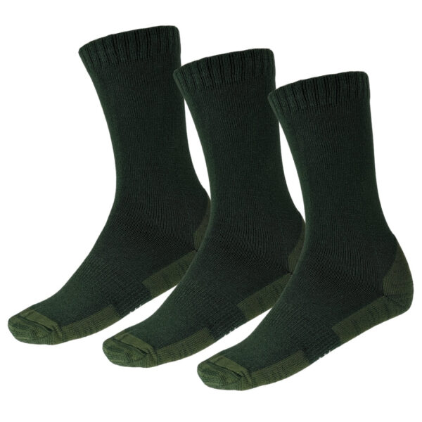 Treklife Wool Trail Vandrestrømper 3-pak – Grøn – Sokker