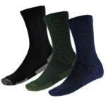 Treklife Wool Trail Vandrestrømper 3-pak - Sort/Grøn/Blå
