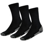 Treklife Wool Trail Vandrestrømper i Merinould - Sort (3 par)
