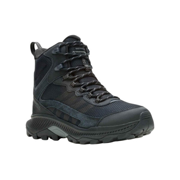 Merrell Speed Strike 2 Thermo Mid WP Dame Vandrestøvle – Sort – Vandrestøvler