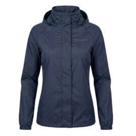 Regnjakke dame - Treklife Rain Packaway - Blå