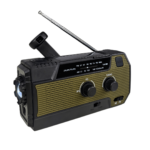Aquipe Nødradio FM/AM med 4000 mAh Powerbank og Solcelle