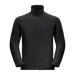 Jack Wolfskin Taunus FZ Fleecetrøje Herre - Sort
