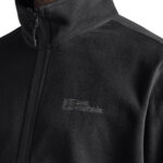 Jack Wolfskin Taunus FZ Fleecetrøje Herre - Sort
