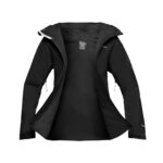 Jack Wolfskin Prelight 2.5L Regnjakke Dame - Sort