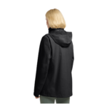 Jack Wolfskin Trail Time 2-lags Regnjakke Dame - Sort