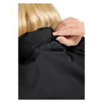 Jack Wolfskin Trail Time 2-lags Regnjakke Dame - Sort