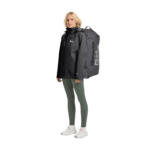 Jack Wolfskin Trail Time 2-lags Regnjakke Dame - Sort