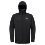 Jack Wolfskin Prelight 2.5L Regnjakke Herre - Sort