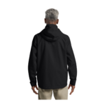 Jack Wolfskin Trail Time 2-lags Regnjakke Herre - Sort