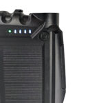 Aquipe Powerbank med solceller 20.000 mAh - Sort