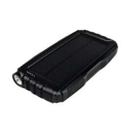 Powerbank med solceller - 20.000 mAh