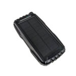 Aquipe Powerbank med solceller 20.000 mAh - Sort