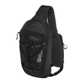 Skuldertaske - Jack Wolfskin Cyrox Sling - Sort