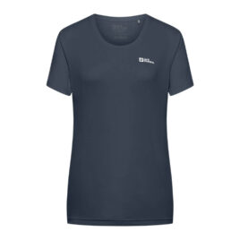 T-shirt til dame - Jack Wolfskin Tech T - Blå