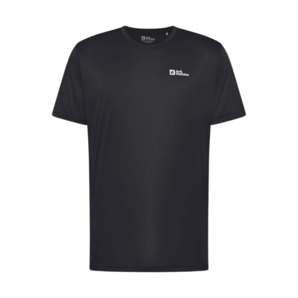 Jack Wolfskin Tech T Funktionel Herre T-shirt - Rød