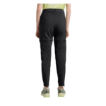 Jack Wolfskin Hikeout Zip-off Vandrebukser Dame - Sort