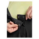 Jack Wolfskin Hikeout Zip-off Vandrebukser Dame - Sort