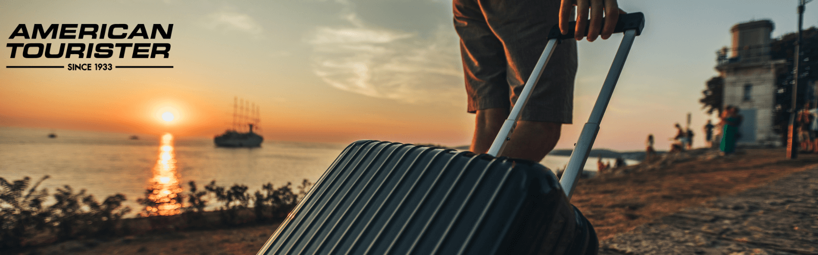 American Tourister banner billede