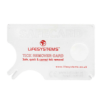 Lifesystems Tick Remover Card - Kompakt Flåtfjerner med Lup