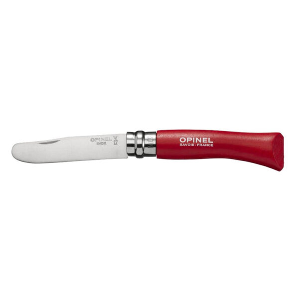 Opinel My First No 7 Børnekniv med Afrundet Blad – Rød – Knive