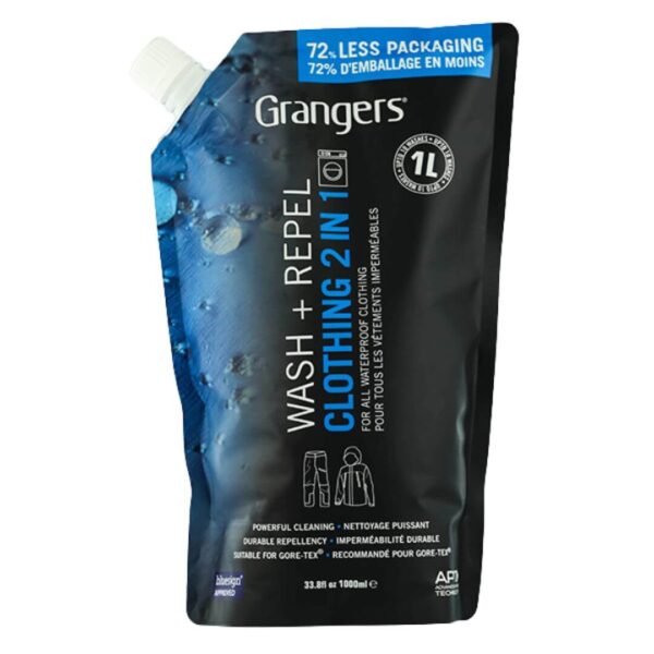 Grangers Wash + Repel Clothing 2-i-1 Vask og Imprægnering – 1 Liter