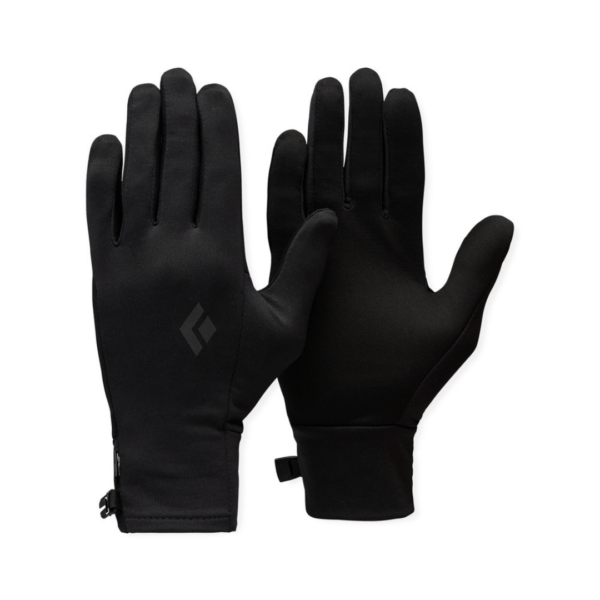 Black Diamond LW Screentap Liners Touchscreen-handsker - Sort