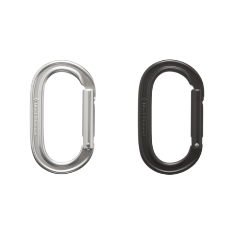Oval Keylock Karabin – Black Diamond